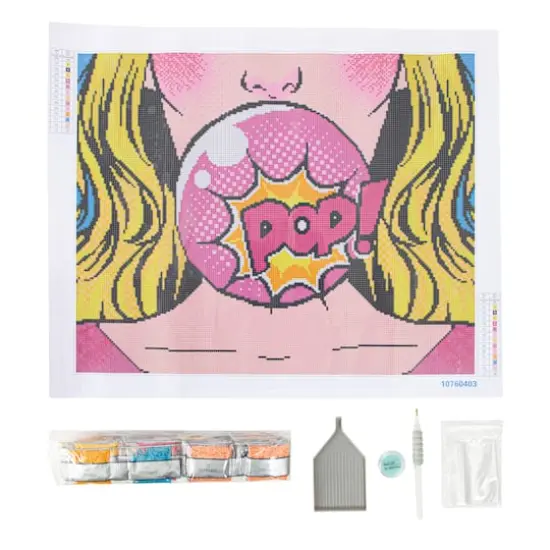 Bubble Pop Square Diamond Art Kit by Make Market&reg; {3}