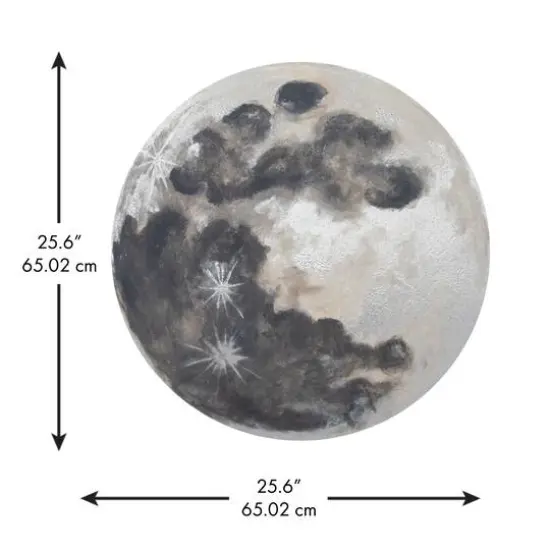 RoomMates Mr. Kate Moon Peel & Stick Wall Decals with Metallic Silver Ink {7}