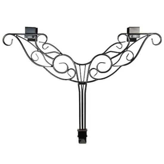 Village Lighting Adjustable Antler Wreath Hanger Black {5}