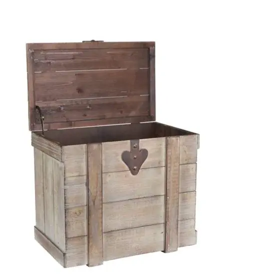 Household Essentials Antiqued Decorative Trunk (Medium) {6}