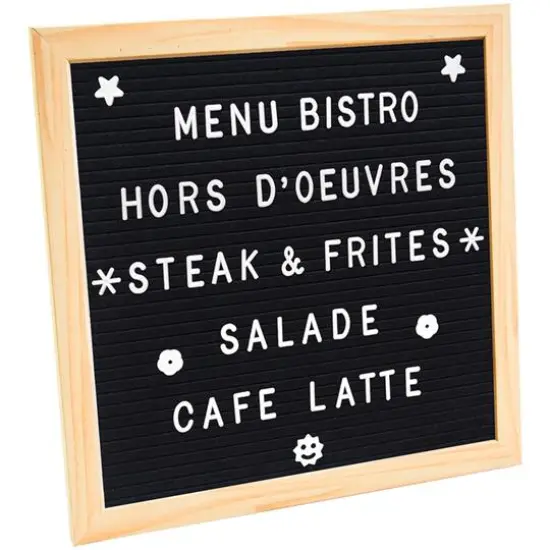 Starfrit Bistro Felt Message Board {1}