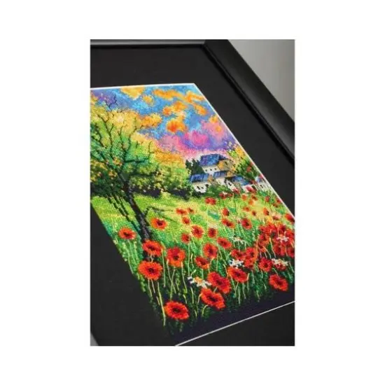 RTO Run Away Poppies Cross Stitch Kit {5}