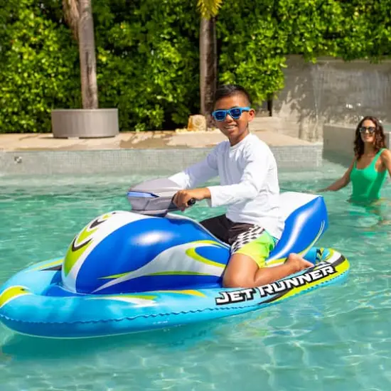 PoolCandy Motorized Blue Jet Runner Watercraft {3}