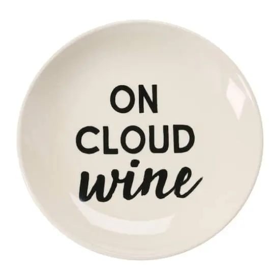 Hello Honey&reg; 5" Wine Saying Stoneware Dishes, 4ct. {4}