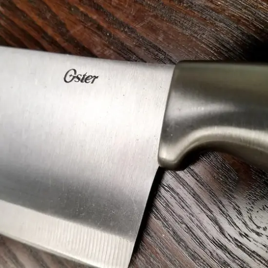 Oster Baldwyn 6.25" Stainless Steel Cleaver Knife {3}