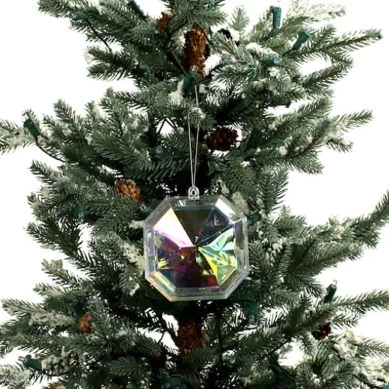 4.25" DIY Iridescent Plastic Ornaments, 3ct. by Make Market&reg; {5}
