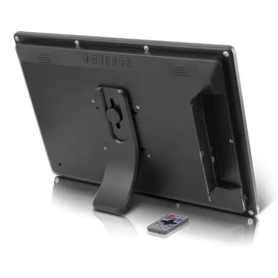 Aluratek Black 19" x 13" Digital Photo Frame with 4GB Memory {3}