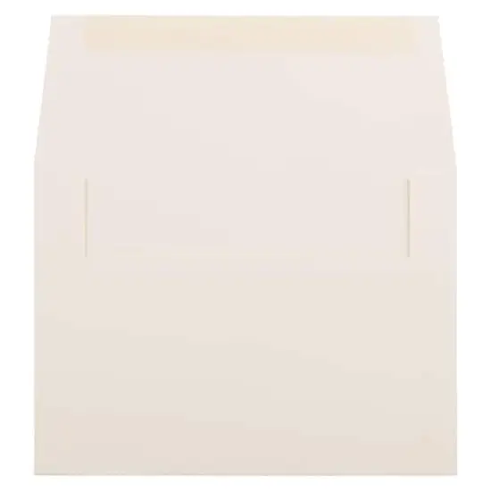 JAM Paper A6 Strathmore Invitation Envelopes, 50ct. Natural White Wove {4}