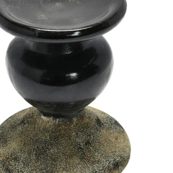 Hello Honey&reg; 6.5" 2-Tone Sculptural Terra Cotta Candle Holder {8}