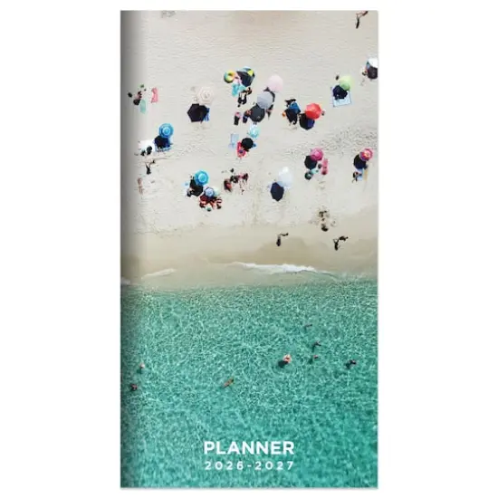 2026-2027 Beaches Small Monthly Pocket Planner {1}