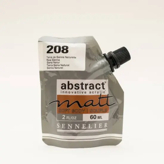 Sennelier Matt Abstract&reg; Acrylic, 60mL 208 Raw Sienna {1}