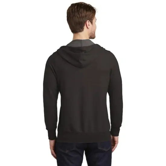 District&reg; Women's Perfect Tri French Terry Full-Zip Hoodie Black {6}