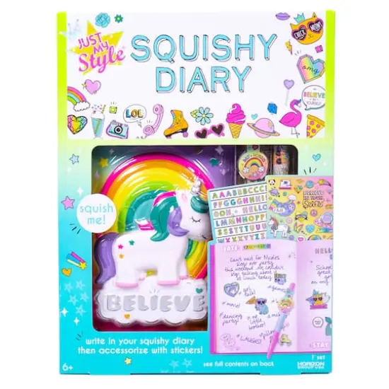 Just My Style&reg; Squishy Unicorn Diary {1}