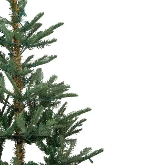 7.5ft. Pre-Lit Real Touch™️ Nordmann Fir Artificial Christmas Tree, Warm Clear LED Lights {4}