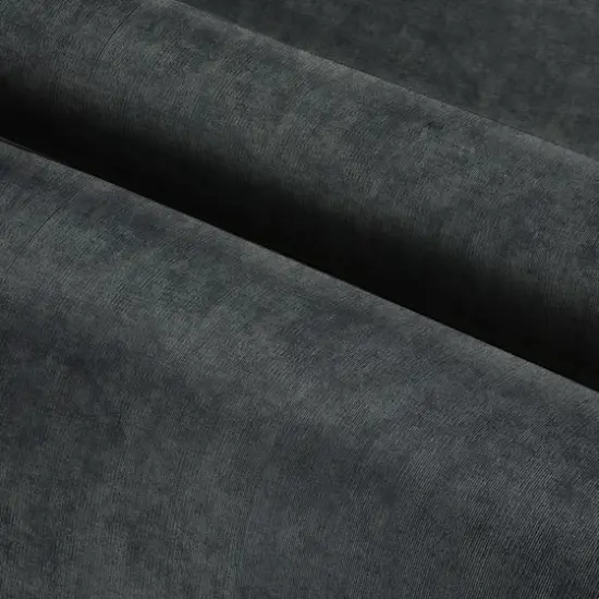 Springs Creative Modern Coastal Orleans Gray Mohair Fabric {3}