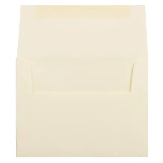 JAM Paper A2 Ivory Wove Strathmore Invitation Envelopes {3}