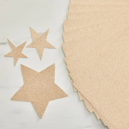 Champagne Glitter 8.5" x 11" Cardstock Paper by Recollections&trade;, 24 Sheets {3}