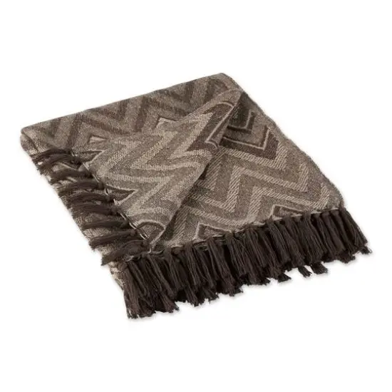 DII&reg; Zig-Zag Chevron Throw Stone {1}