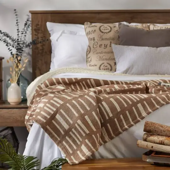 DII&reg; Stone Urban Jacquard Throw {9}