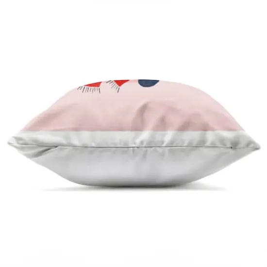 Stupell Industries Little Kitten in Scarf Outdoor Printed Pillow {4}