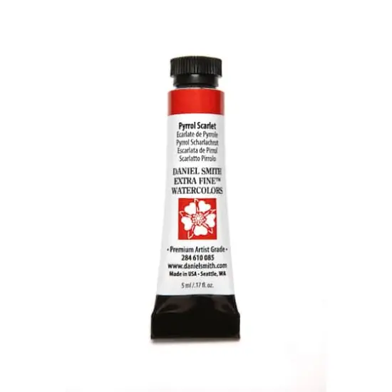 Daniel Smith Extra Fine&trade; Watercolor, 5mL Pyrrol Scarlet {1}