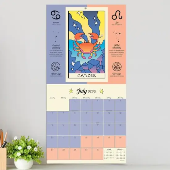 TF Publishing 2025 Astrology Wall Calendar {4}