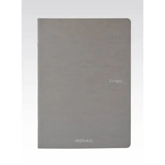 Fabriano&reg; EcoQua Staple Bound Grid Notebook Gray {1}