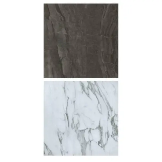 FloorPops Opaline Raven Peel & Stick Floor Tile Bundle {1}