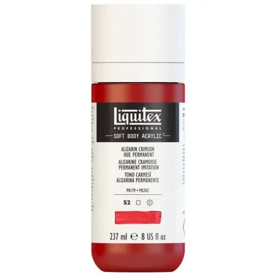 Liquitex&reg; Professional Soft Body Acrylic Color, 8oz. Alizarin Crimson Hue Permanent {6}