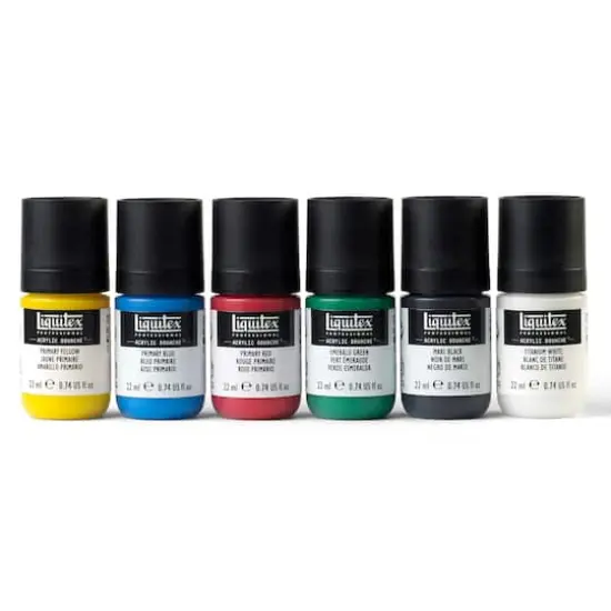 Liquitex&reg; Professional Primaries 22mL Acrylic Gouache, 6ct. {3}