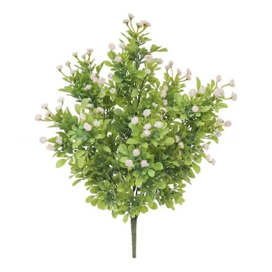 19" Pink Baby's Breath & Boxwood by Ashland&reg; {3}