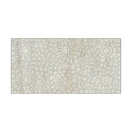 Wooden Jigsaw Puzzle - Circles: 309 Pcs {7}