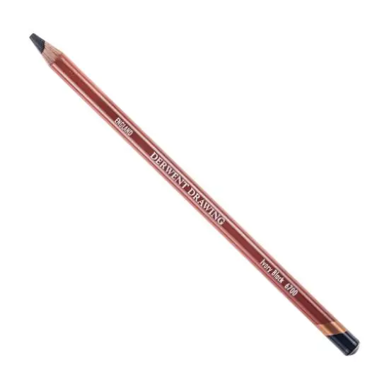 Derwent&reg; Drawing Pencil Ivory Black {5}