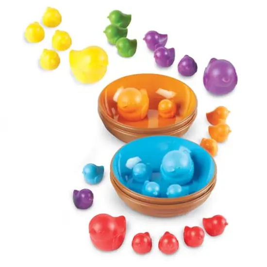 Learning Resources&reg; Birds in a Nest Sorting Set {4}