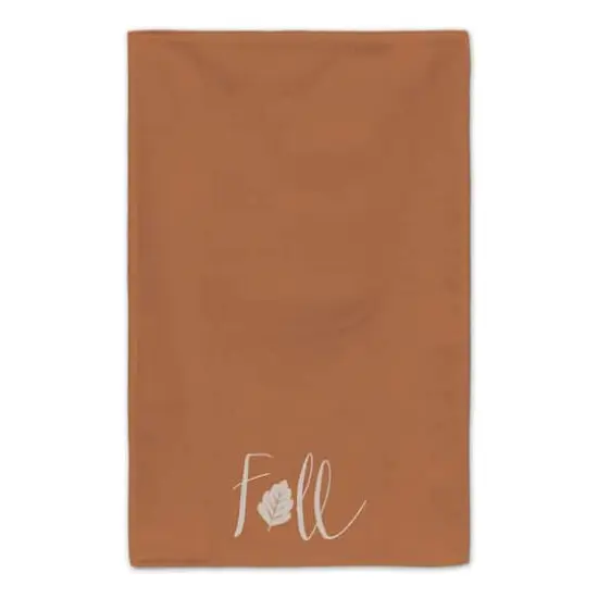 Fall Leaf Tea Towel Set {5}