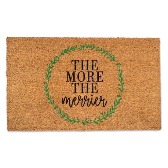 More The Merrier 30" x 18" Door Mat {1}