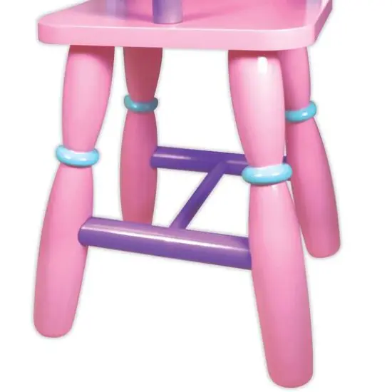 Lissi Dolls Wooden Baby Doll High Chair {6}