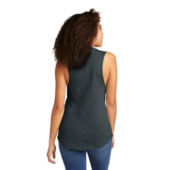 Next Level Women's Festival Muscle Tank Antique Denim {6}