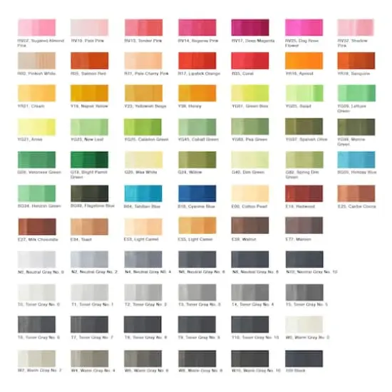 Copic&reg; Sketch 72 Color Marker Set C {3}