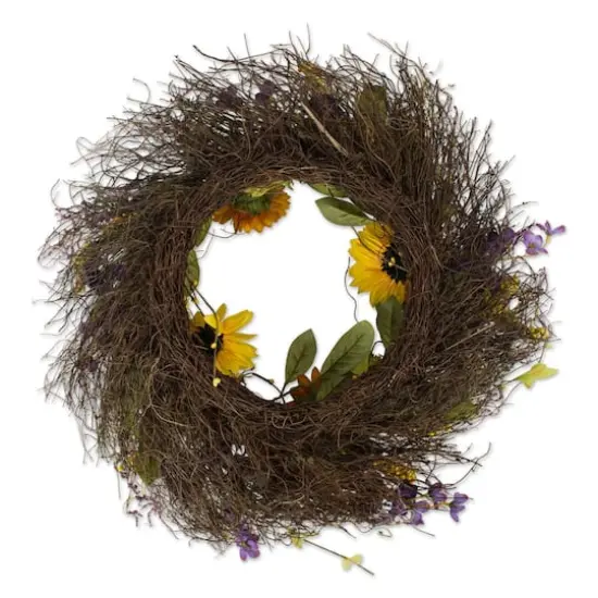 DII&reg; 22" Sunflower Wreath {6}
