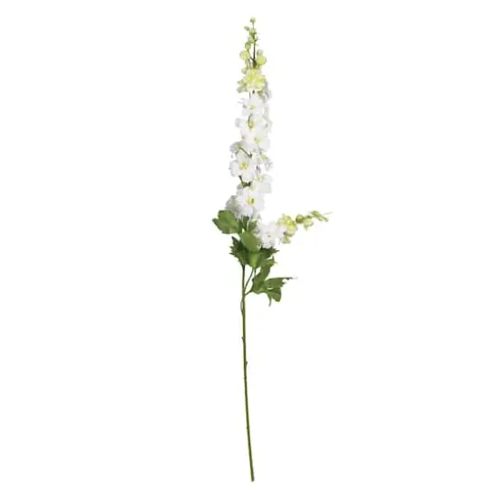White Delphinium Stem, 12ct. {1}