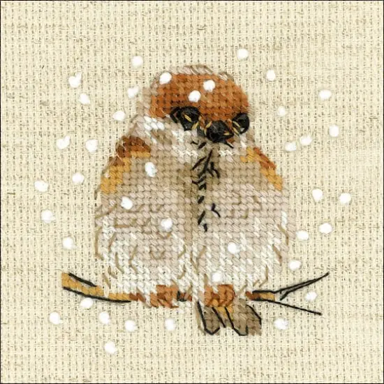 RIOLIS Sparrow Counted Cross Stitch Kit {3}