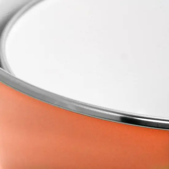 Gibson Home&reg; Plaza Cafe Coral 3-Piece Stackable Nesting Mixing Bowl Set with Lids {4}