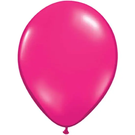 JAM Paper 12" Latex Party Balloons, 36ct. Magenta {1}