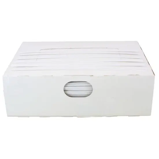 JAM Paper Home D&eacute;cor Trimmings 6" Paper Twist Ties, 2,000ct. White {1}