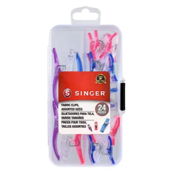 SINGER® Mixed Fabric Clips for Crafts, Sewing & Quilting, 72ct. {8}