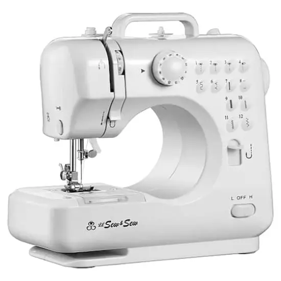 Michley LSS-505+ 12-Stitch Desktop Sewing Machine {1}