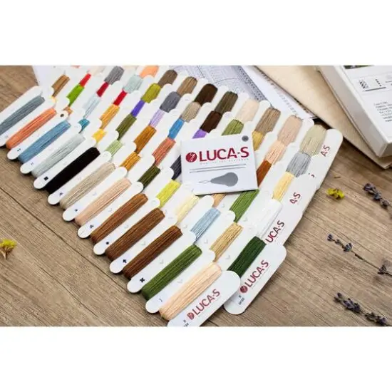 Luca-S Log Cabin General Store Counted Cross-Stitch Kit {5}