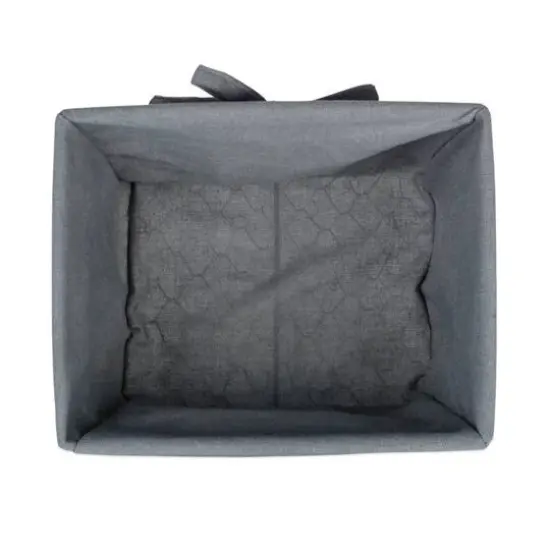 DII&reg; Small Gray Lined Vintage Wire Basket, 3ct. {3}