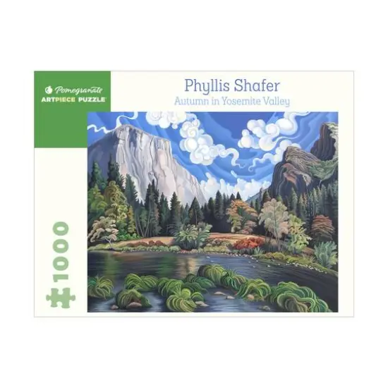 Phyllis Shafer - Autumn in Yosemite Valley Puzzle: 1000 Pcs {1}